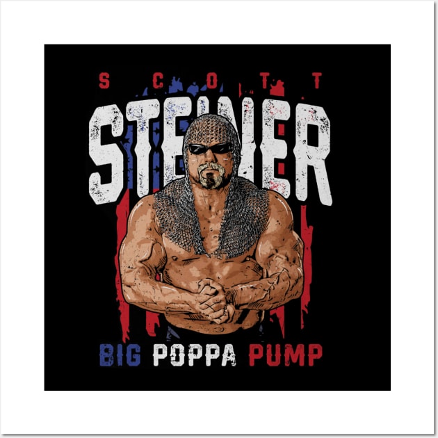 Scott Steiner Big Poppa Pump Wall Art by MunMun_Design